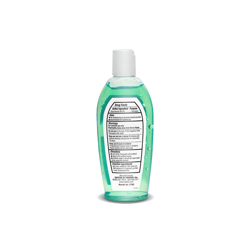 Safetec Hand Sanitizer Fresh Scent, 4 oz. squeeze bottles - 24 bottles/case
