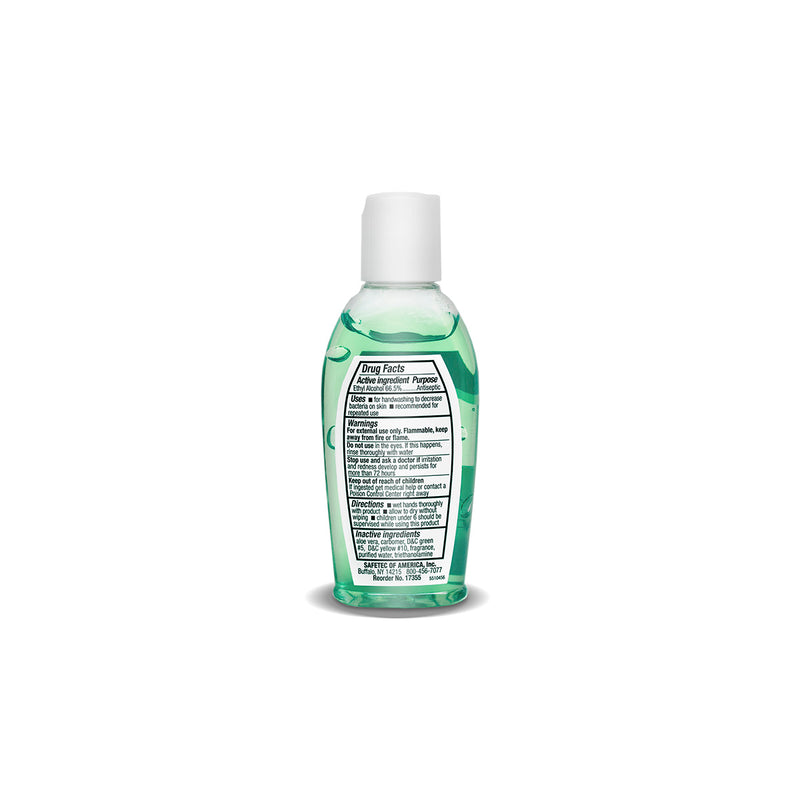 Safetec Hand Sanitizer Fresh Scent, 2 oz. squeeze bottles (Case of 24)