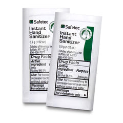 Safetec Hand Sanitizer Fresh Scent .9 g. Pouch (25 Count Box)