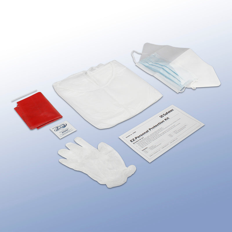 Safetec EZ Personal Protection Kit (Poly Bag) - 24 kits/case