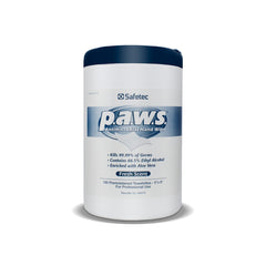 Safetec p.a.w.s. Hand Sanitizing Wipes in 160ct Canisters