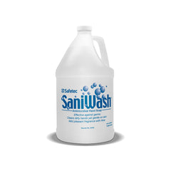 Safetec SaniWash Hand Soap, 1 gal. (128 oz.) Pump Bottle (4 bottles/case)