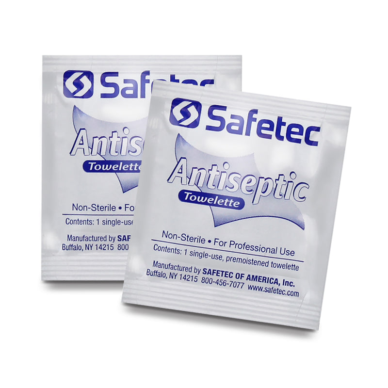 Safetec Antiseptic Wipe Towelette (Bulk 2000ct Package)
