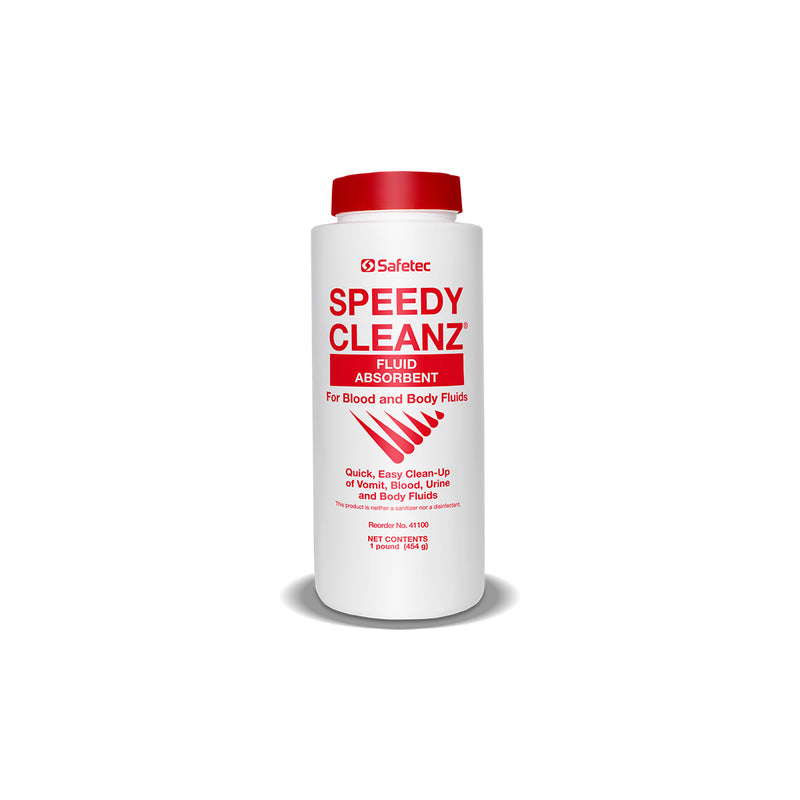 Safetec Speedy Cleanz Fluid Absorbent 16oz. Shaker Top Bottles