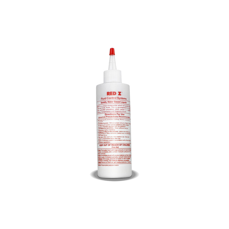 Safetec Red Z Liquid Medical Waste Single & Multi-Use Bottles - Up to 5,000 cc bottle