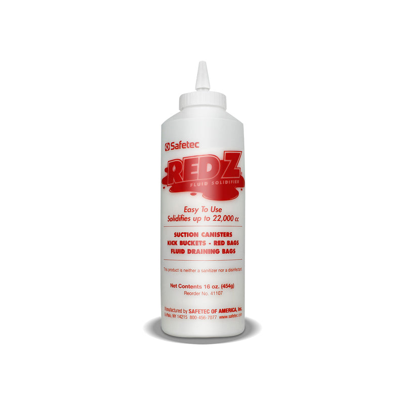Safetec Red Z Liquid Medical Waste Single & Multi-Use Bottles - Up to 22,000 cc bottle