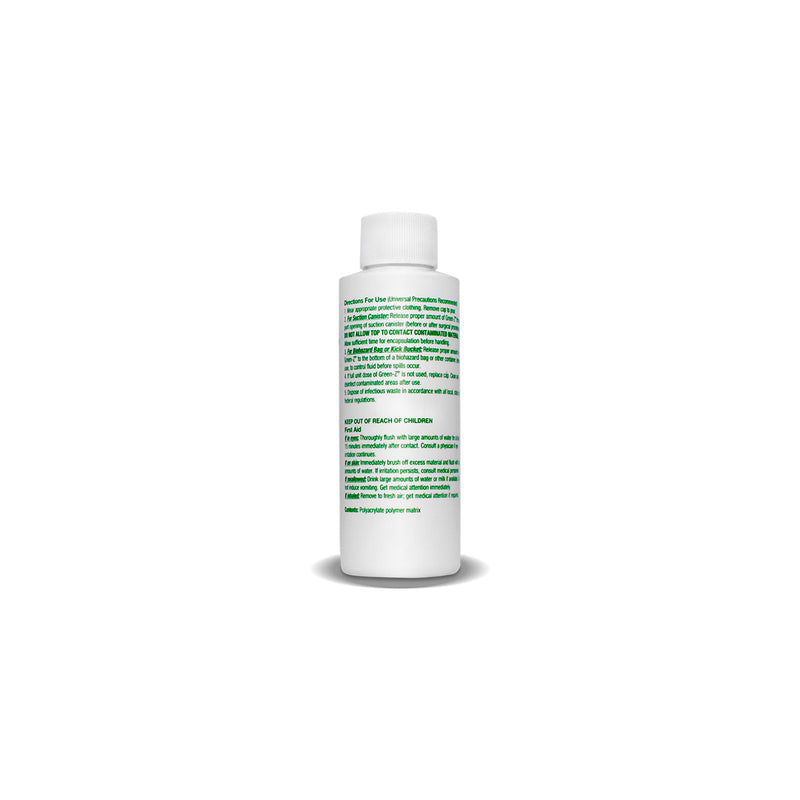 Safetec Green-Z Liquid Medical Waste Single & Multi-Use Bottles - Up to 3,000 cc bottle