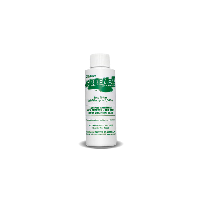 Safetec Green-Z Liquid Medical Waste Single & Multi-Use Bottles - Up to 3,000 cc bottle