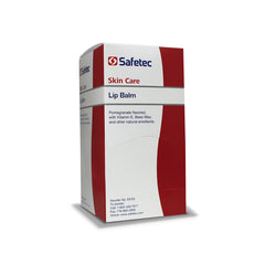 Safetec Lip Balm .5 g. Pouch 144 ct. Box- 12 boxes / case