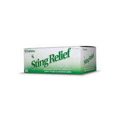 Safetec Sting Relief Wipe 150 ct. Boxes- full case